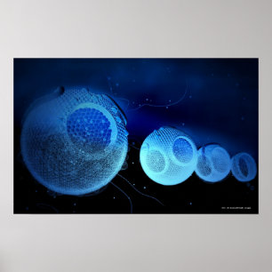 Poster Ilustração Luminescent de HDL