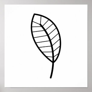 Poster Ilustração Minimalista da Arte Folclórica Escandin