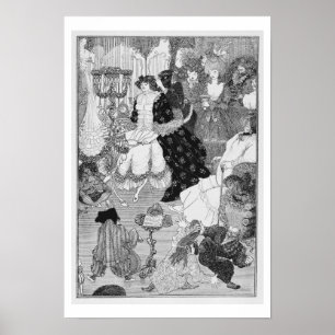 Póster Ilustração, provavelmente da Batalha do Beau