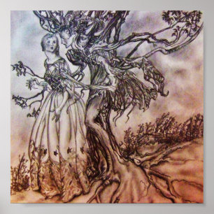 Póster Ilustração-Rackham 11 do Poster-Vintage