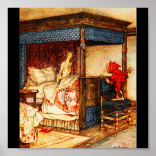 Póster Ilustração-Rackham 13 do Poster-Vintage