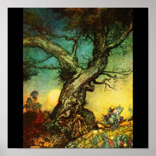 Póster Ilustração-Rackham 29 do Poster-Vintage