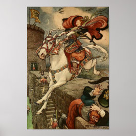 Poster Ilustração Vintage Cartaz Frank C. Pape