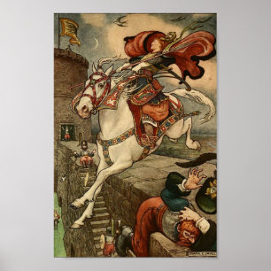 Poster Ilustração Vintage Cartaz Frank C. Pape