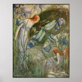 Poster Ilustração Vintage de Frank C. Pape