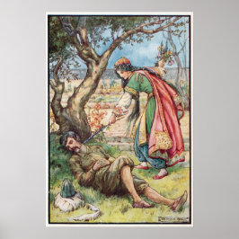 Poster Ilustração Vintage Frank C. Pape