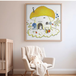 Poster Ilustração Vintage por Else Wenz Vietor Cartaz