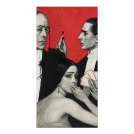 Póster Ilustração Vintage por W.T. Benda Drama Clássico