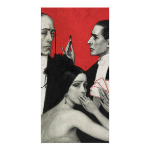 Póster Ilustração Vintage por W.T. Benda Drama Clássico