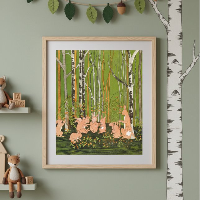 Poster Ilustração Vintage Sibylle Von Olfers (Criador carregado)