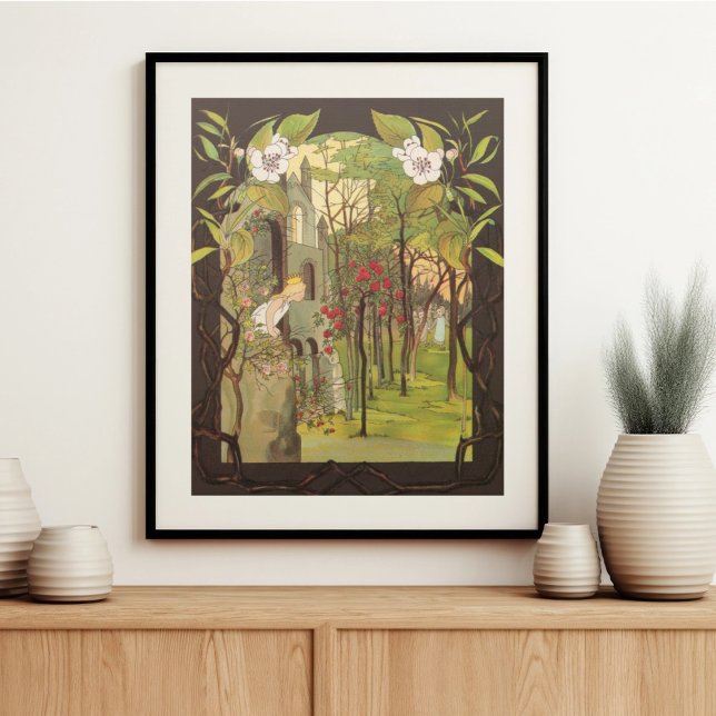 Poster Ilustração Vintage Sibylle von Olfers (Criador carregado)