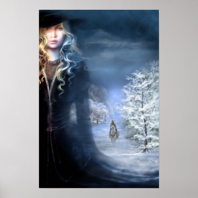 Poster ilustración "Fugitiva" Sonia Verdu (Frente)