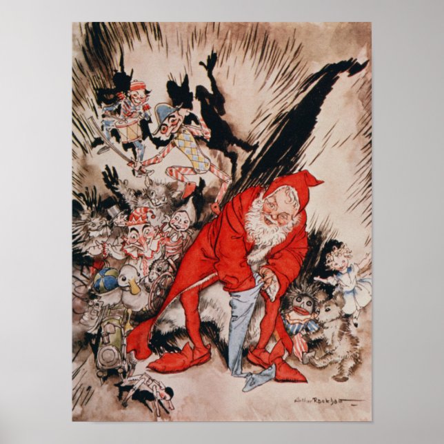 Poster Ilustrações de Natal (Frente)