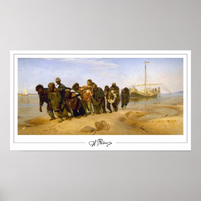 Poster Ilya Repin Zedign Cartaz de Arte #10 (Frente)