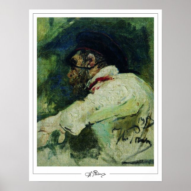 Poster Ilya Repin Zedign Cartaz de Arte #17 (Frente)
