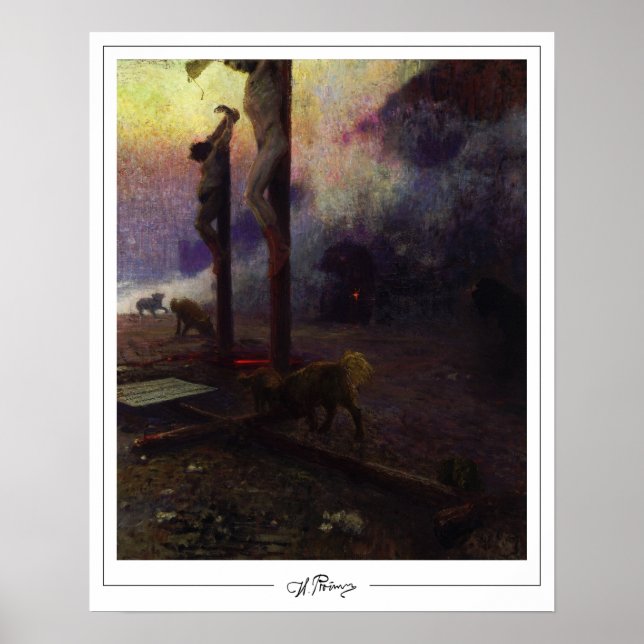 Poster Ilya Repin Zedign Cartaz de Arte #201 (Frente)