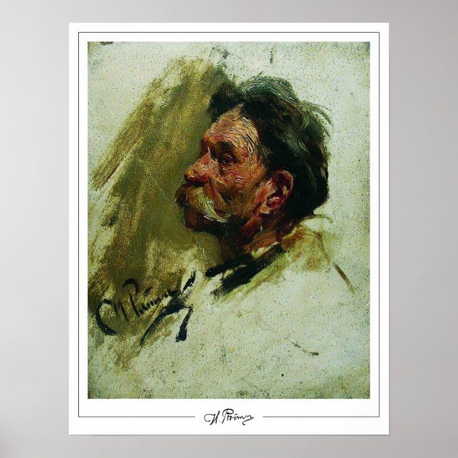 Poster Ilya Repin Zedign Cartaz de Arte #30 (Frente)