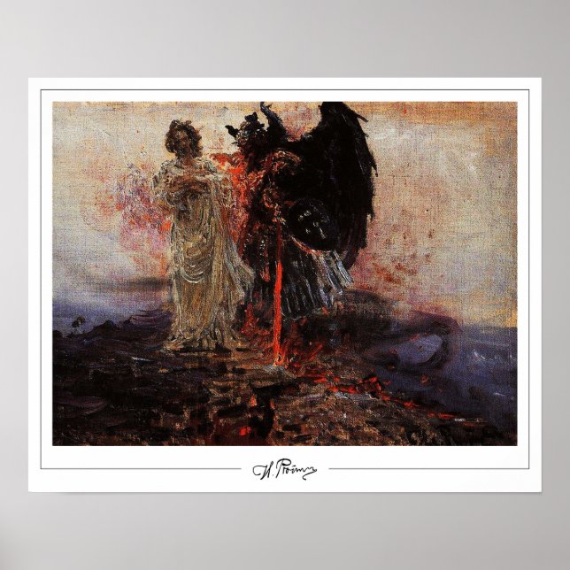 Poster Ilya Repin Zedign Cartaz de Arte #35 (Frente)