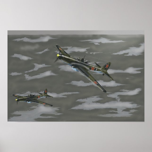 Póster Ilyushin Il-2 'Sturfilms' (Frente)