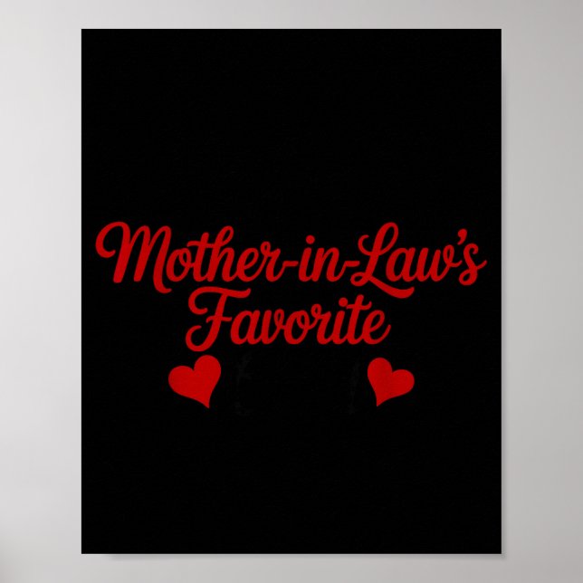 Poster I'm My Mother In Law's Favorite Child Daughter In  (Frente)