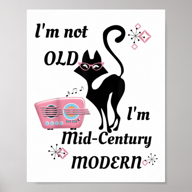 Poster Im Não Im Antigo Im Moderno Do Médio Do Século  Ca (Frente)
