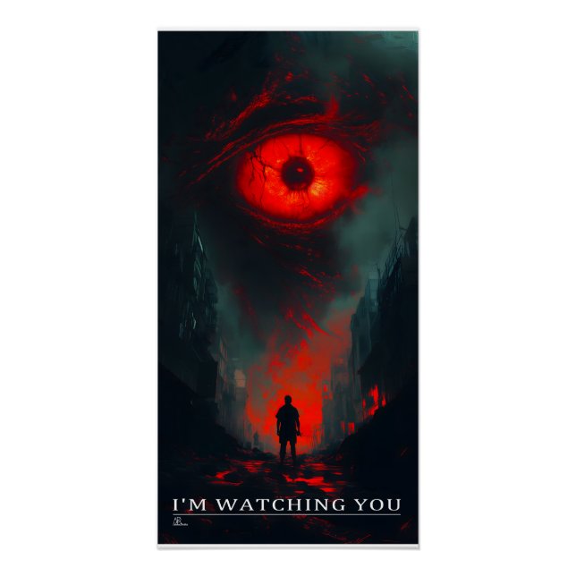 Póster I'm watching you (Frente)