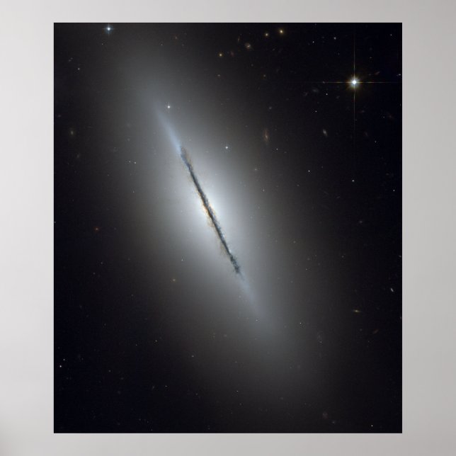 Póster Imagem ACS da NGC 5866 (Frente)