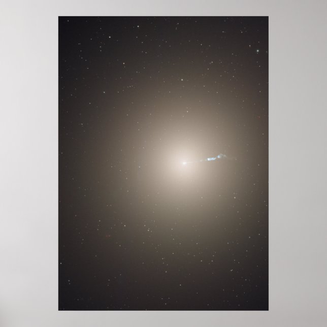 Poster Imagem ACS Hubble da Galáxia Elíptica M87 (Frente)