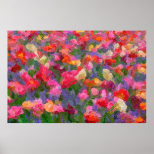 Poster Imagem colorida com um fundo diferente