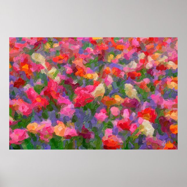 Poster Imagem colorida com um fundo diferente (Frente)