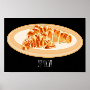 Poster Imagem croissant