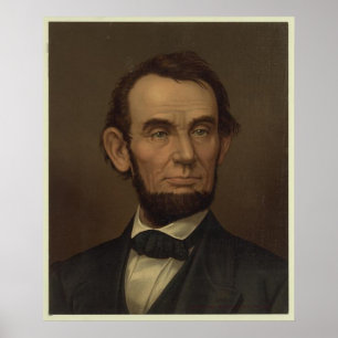 Póster Imagem de Abraham Lincoln quadro
