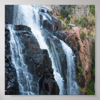 Imagem de abstrato da paisagem em cascata Austráli