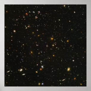 Poster Imagem de campo ultraprofundo do Hubble