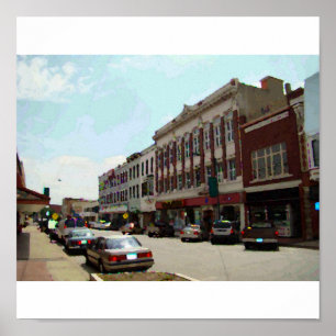 Poster Imagem de Leavenworth, KS, Canvas