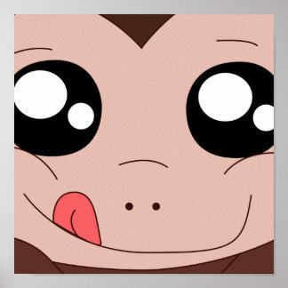 Poster Imagem de Macaco Chunky