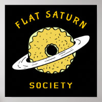 Imagem de Rosquinha da Sociedade Flat Saturn Engra
