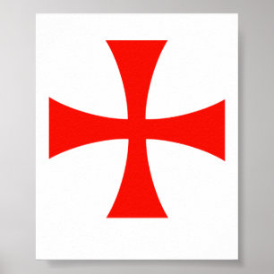 Póster Imagem de Templar dos cavaleiros