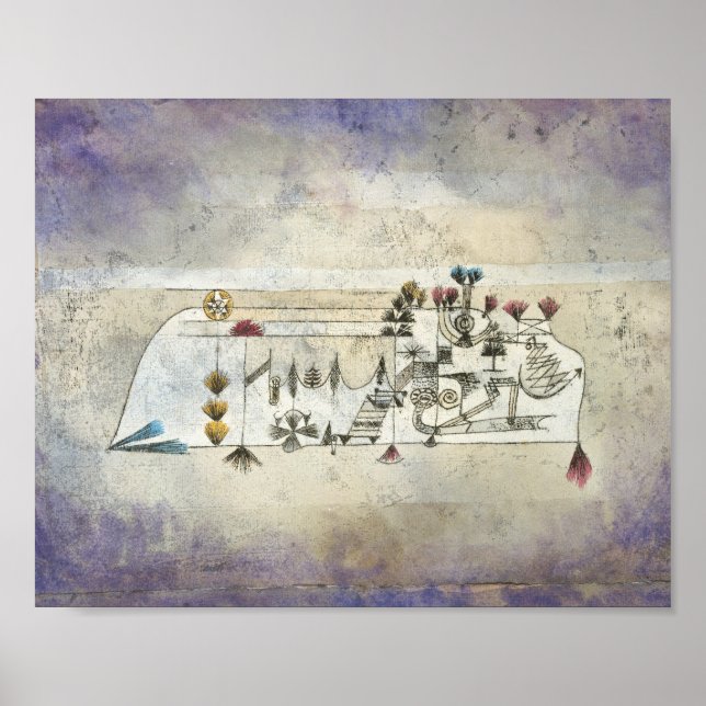 Póster Imagem de todas as almas: Paul Klee 1921 (Frente)