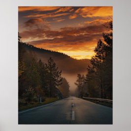 Poster Imagem de uma estrada