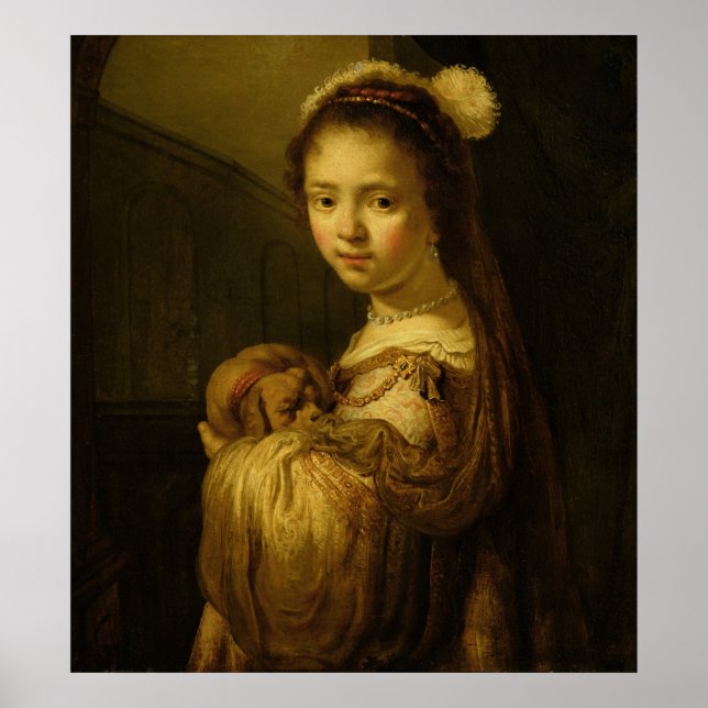 Póster Imagem de uma Menina (Frente)