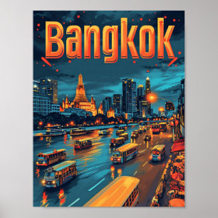 Poster Imagem de Viagem de Arte em Bangkok na Tailândia