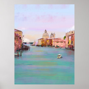 Poster Imagem do Grande Canal de Veneza