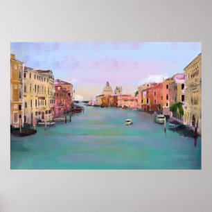 Poster Imagem do Grande Canal de Veneza