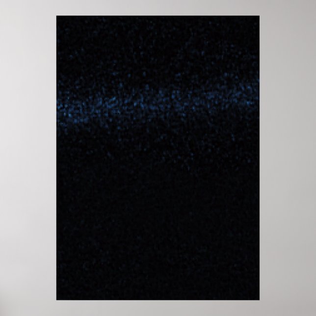 Póster Imagem do Hubble WFC3 de P:2010 A2 (Frente)