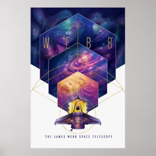 Poster Imagem do Telescópio Espacial James Webb