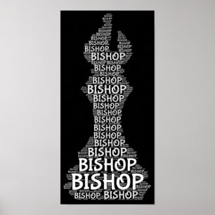 Poster Imagem do Word Chess Bishop