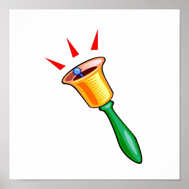 Póster Imagem gráfica do toque de mão, imagem do chime ma (Frente)