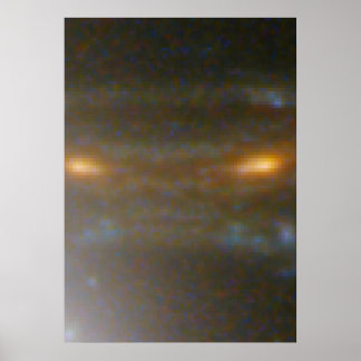 Póster Imagem Gravitacionalmente Lensada de Galáxia Dista