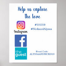 Imagem Hashtag Informações de casamento